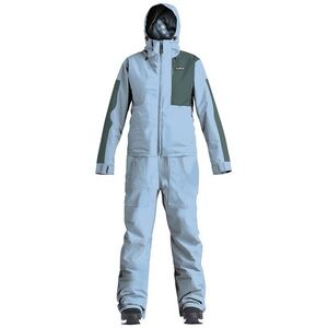 Airblaster Women's Blue and Green Ski suit